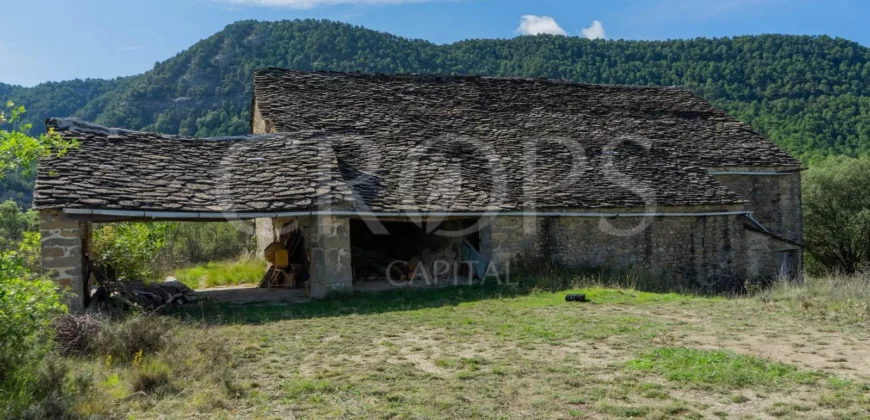 Venta de finca de recreo en el Pirineo Aragonés