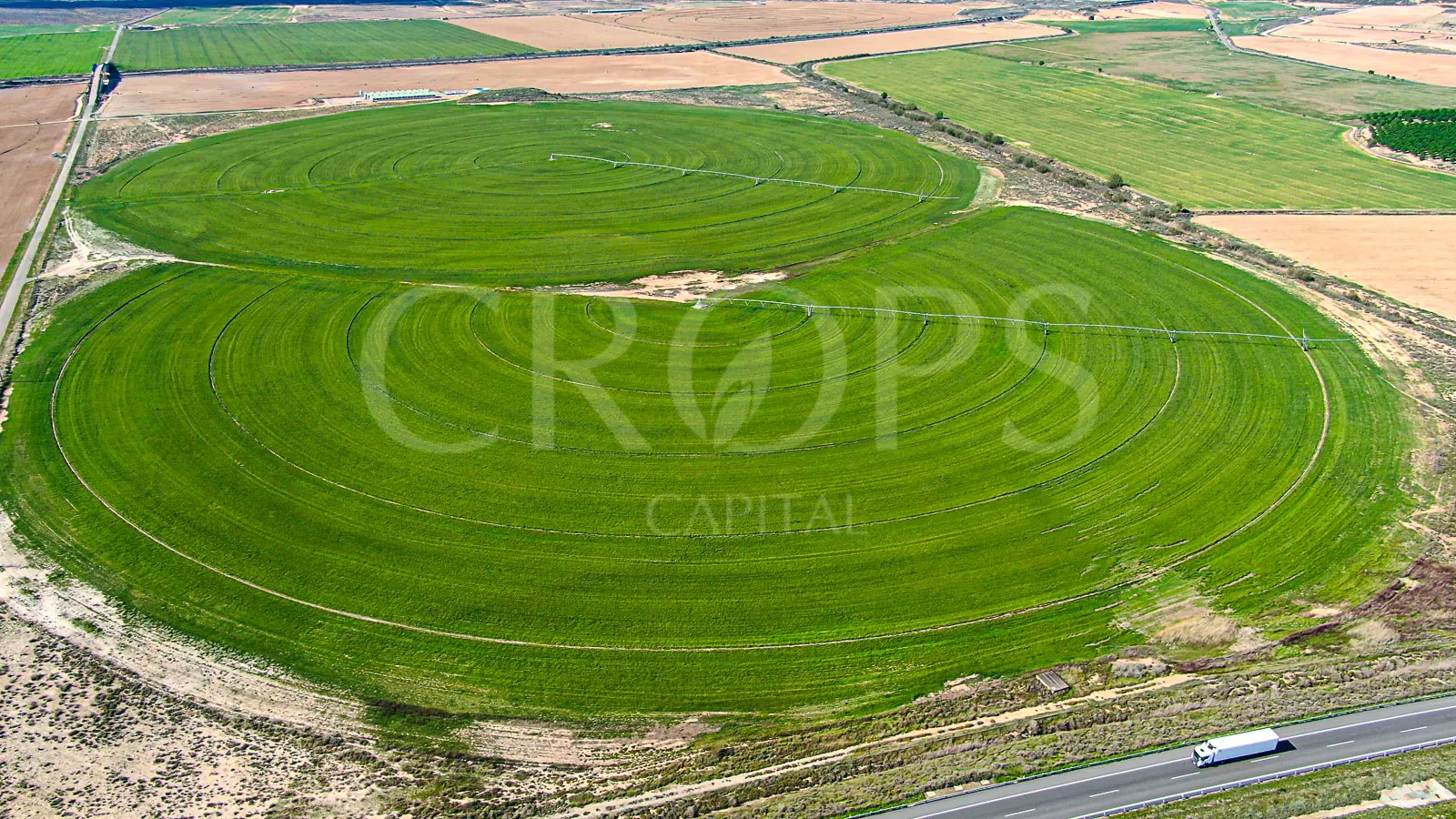 Finca agrícola de regadío en Huesca