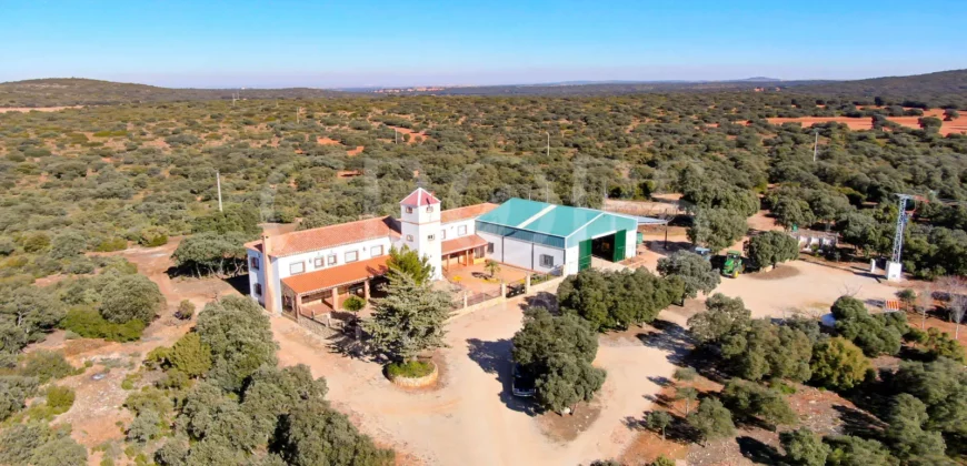 En venta finca rústica con vivienda y coto de caza mayor en Albacete