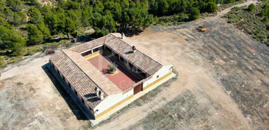 Finca residencial con aprovechamiento agrícola y cinegético en la provincia de Albacete