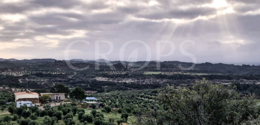 Masía catalana cerca de Lleida capital